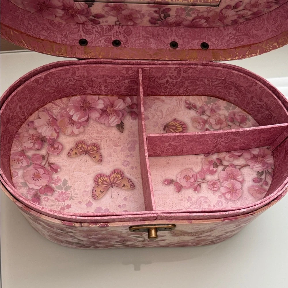 Floral Jewelry Organizer Box - Picture 4 of 6